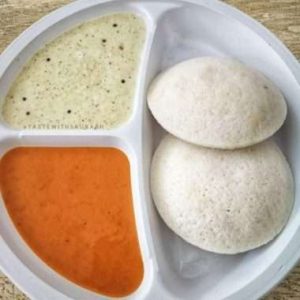 Idli Chutney Sambhar 